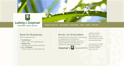 Desktop Screenshot of grepmair.de